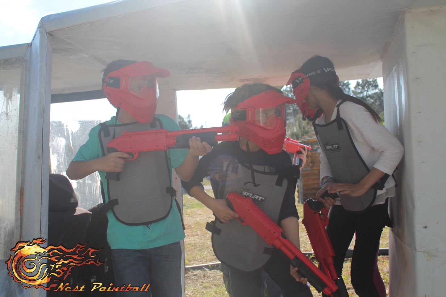 Paintball - Mini (8 a 10 anos) - Pack Aniversário