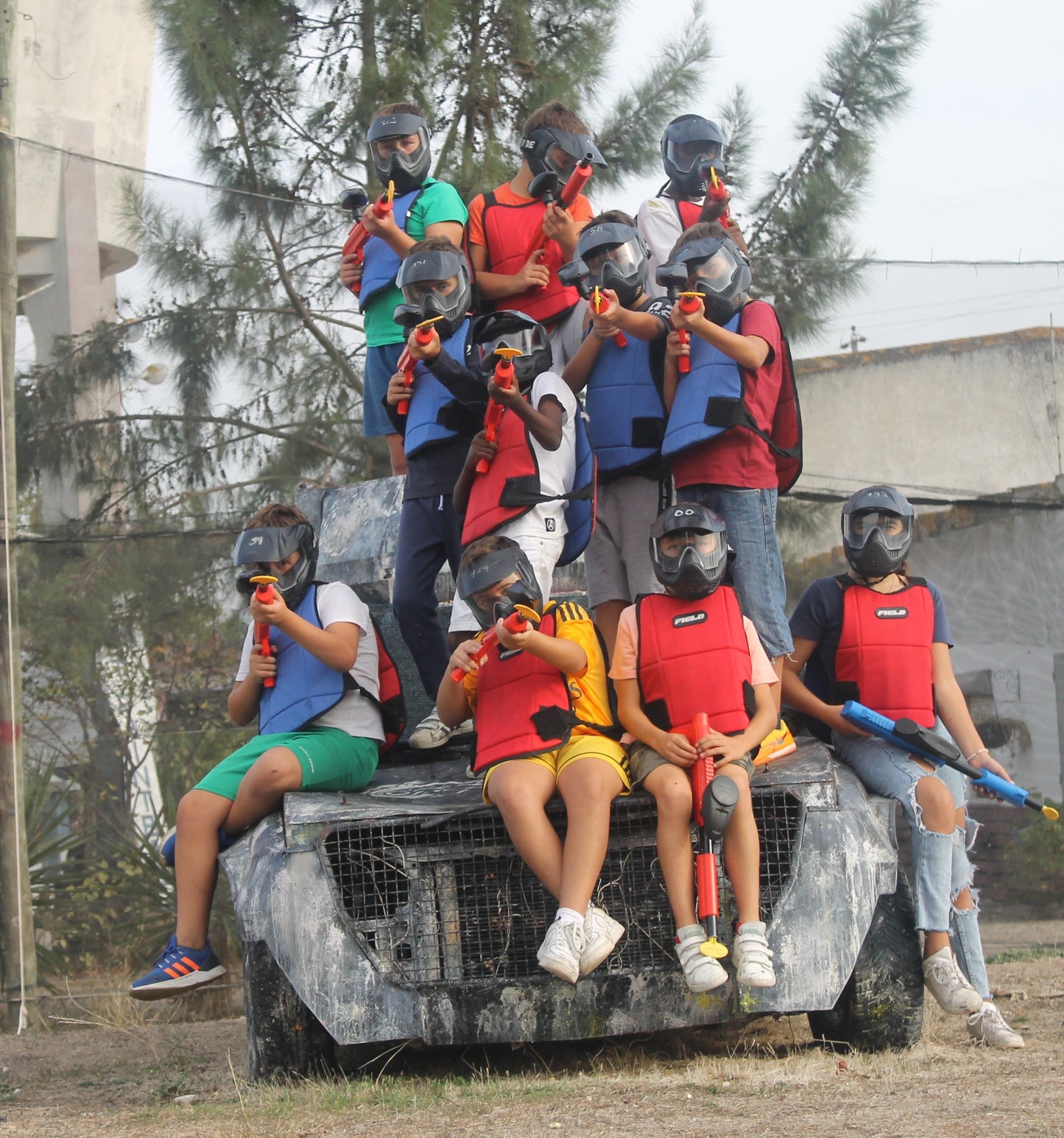 Paintball - Mini (8 a 10 anos) - Pack Aniversário